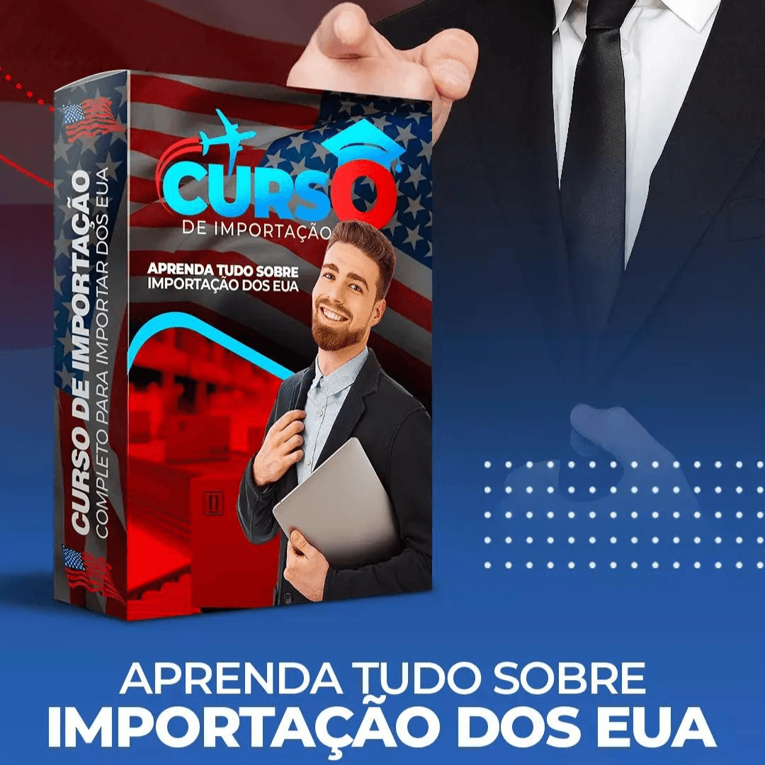 PLR COMPLETO CURSO DE IMPORTAÇÃO DOS EUA + PÁGINA DE VENDAS + 4 BÔNUS