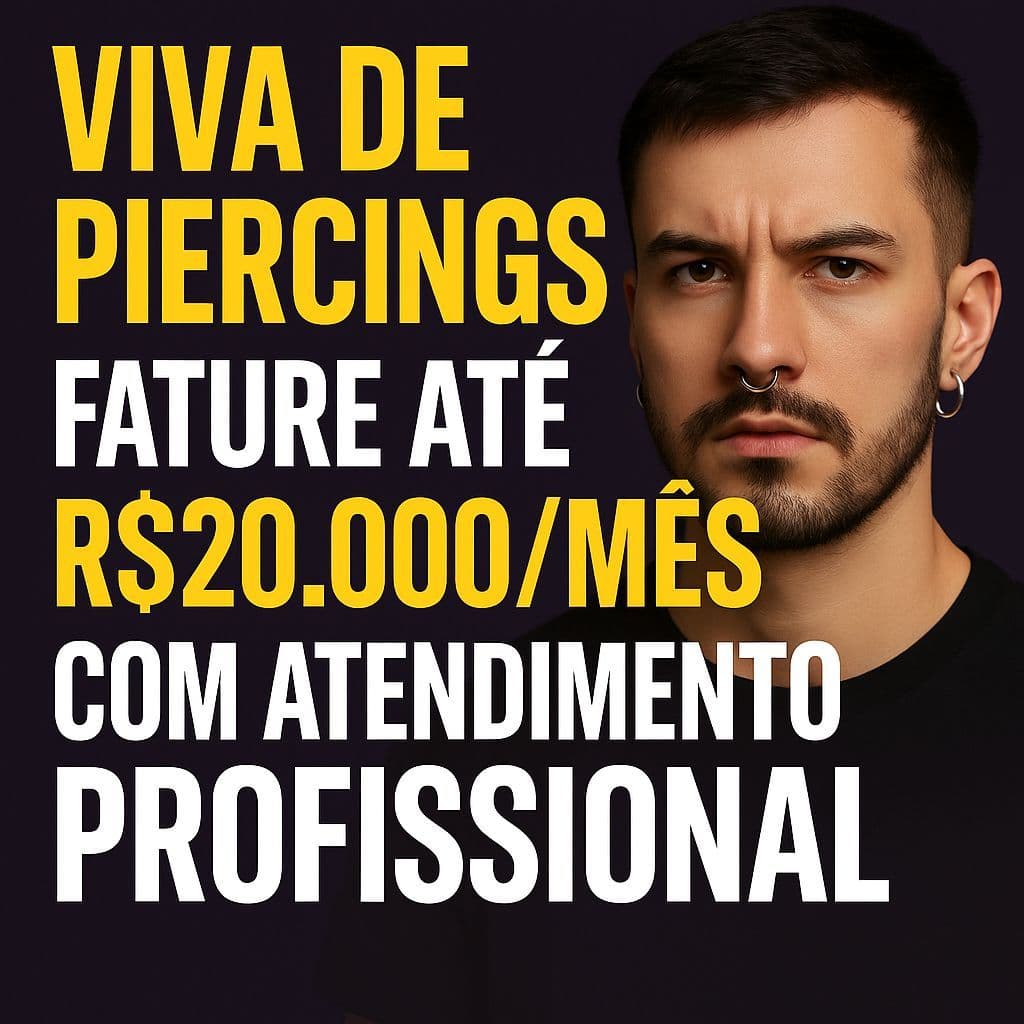 Curso Completo de Body Piercing: Do Iniciante ao Profissional em 7 Dias
