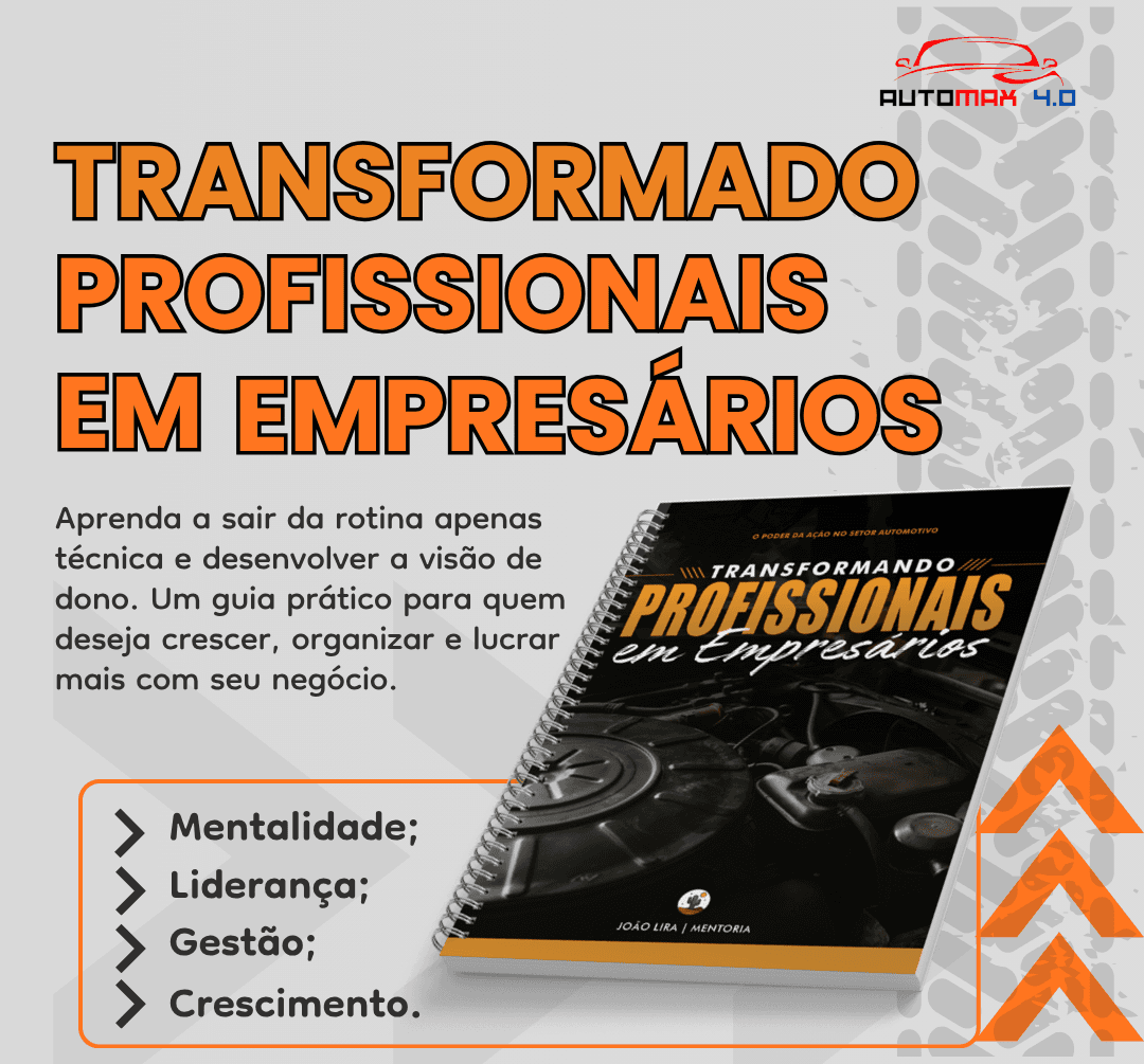 LIVRO - TRANSFORMANDO PROFISSIONAIS EM EMPRESÁRIOS