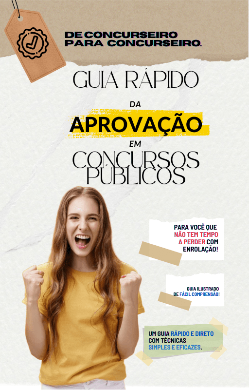 Guia Rápido da Aprovação para Concursos Públicos