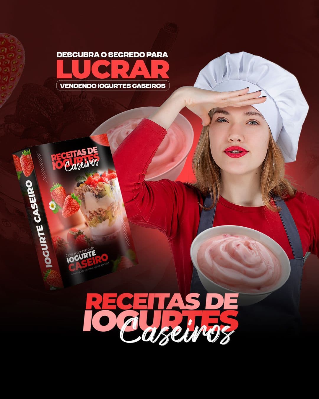 Curso de Iogurte Gourmet — a Arte dos Sabores