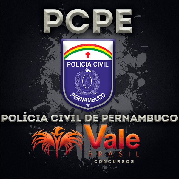 Curso Polícia Civil de Pernambuco - PCPE - AGENTE E ESCRIVÃO