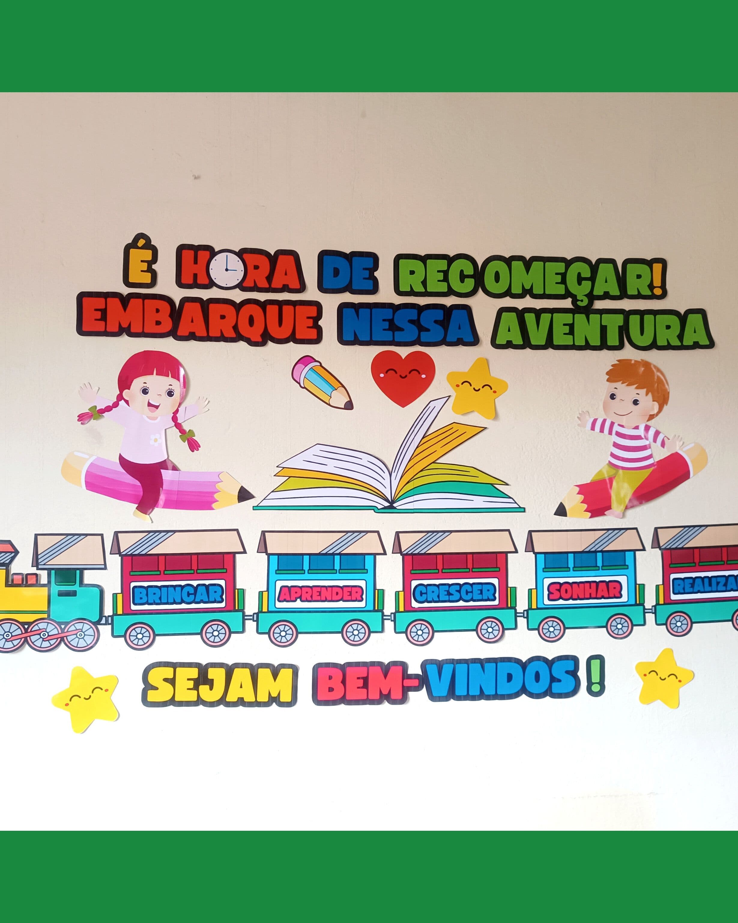 Painel volta às aulas - É hora de recomeçar!