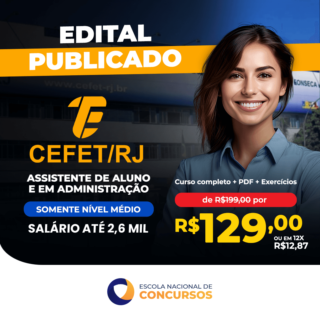 CEFET RJ (Centro Federal de Educação Tecnológica/RJ) - Assistente de Aluno/Assistente em Administração