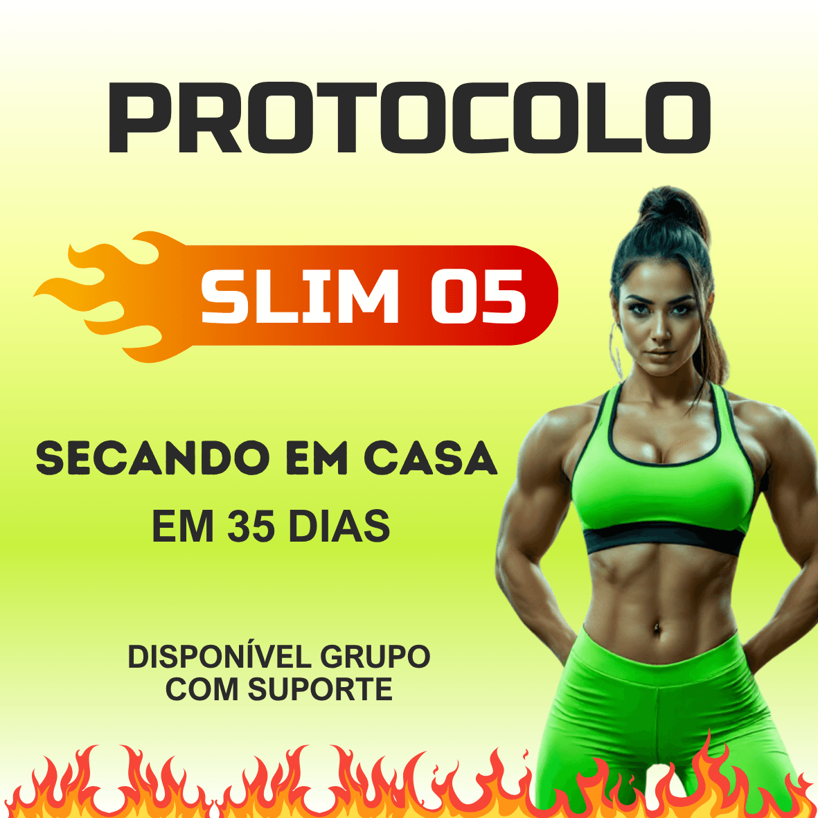 Protocolo Slim 05 Secando em casa em 35 Dias