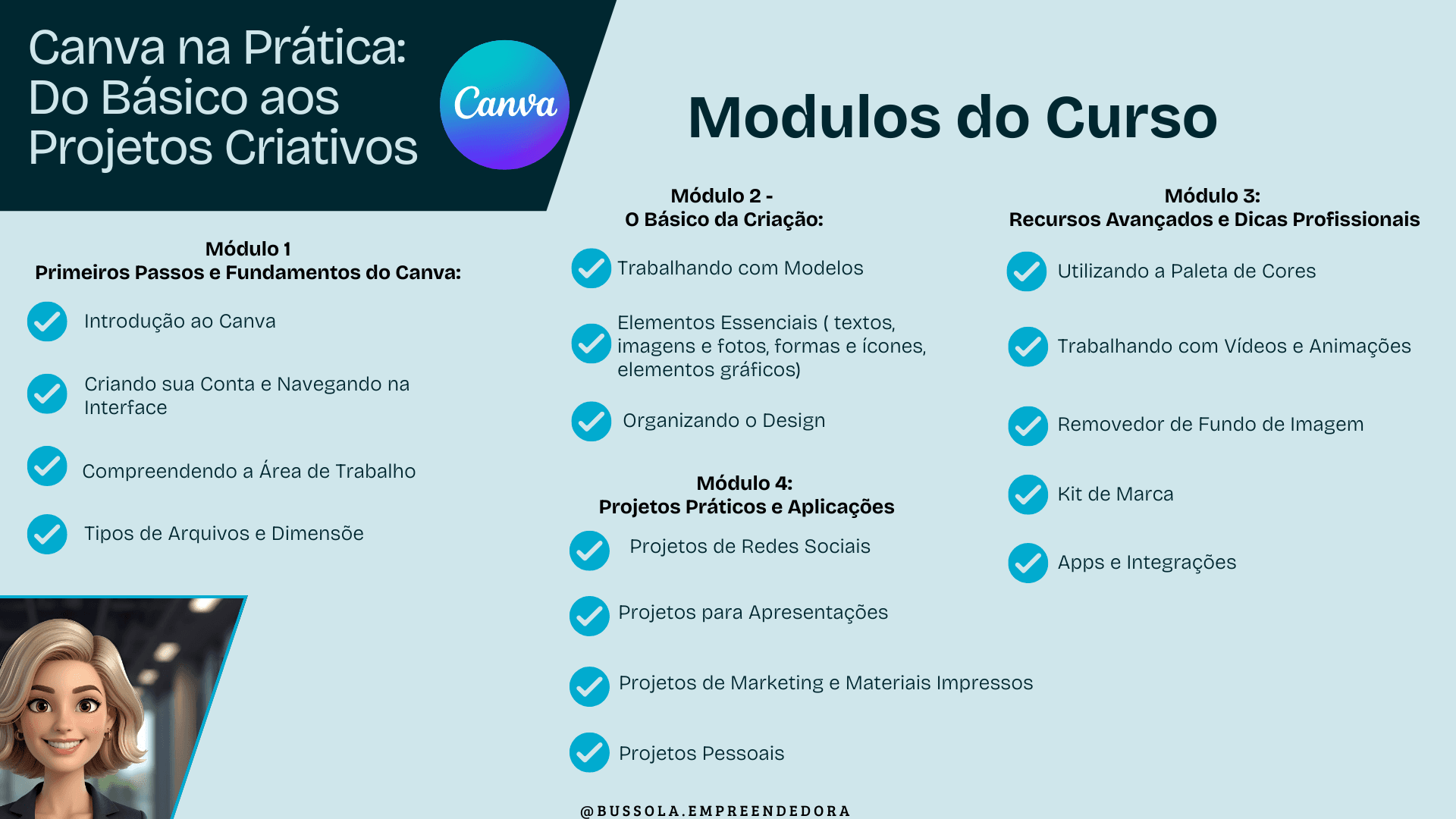 Canva na Prática: Do Básico aos Projetos Criativos