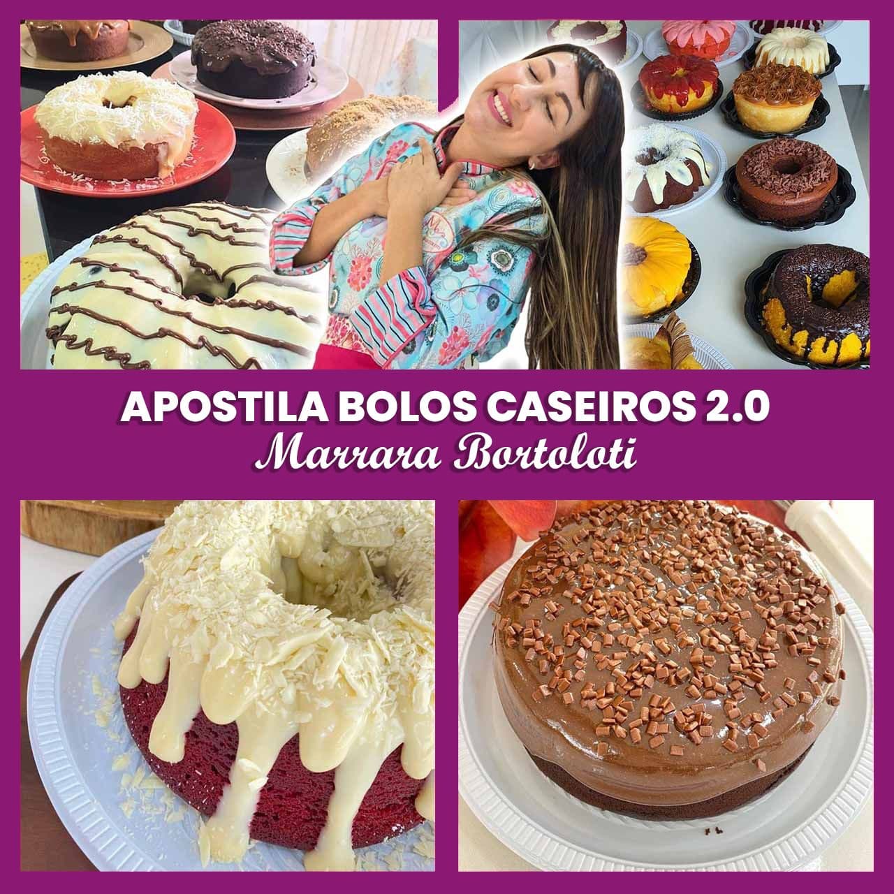Ebook bolos caseiros 2.0 - Marrara Bortoloti