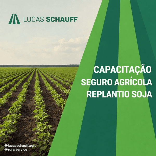 Curso Replantio em Soja com Foco em Seguro Agrícola