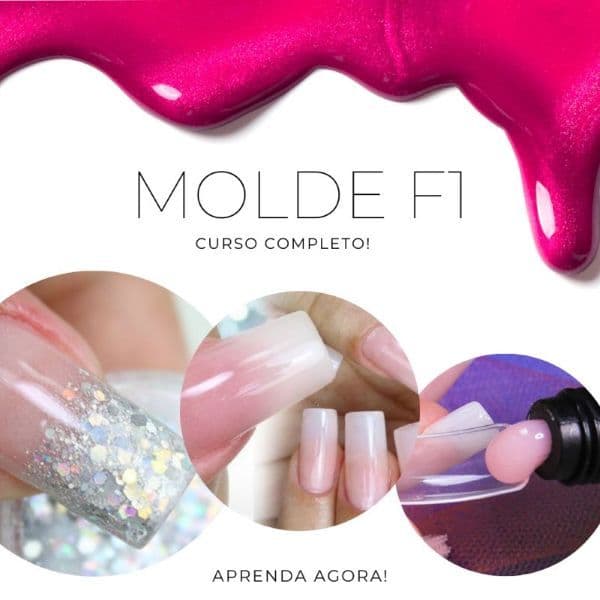 Molde F1 - Unhas com Polygel