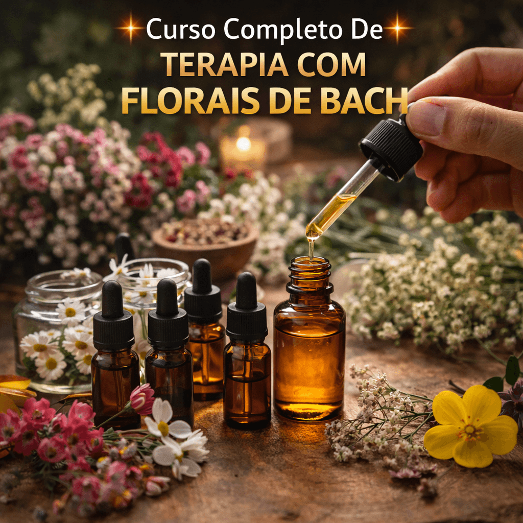 Curso Completo De Terapia Com Florais De Bach