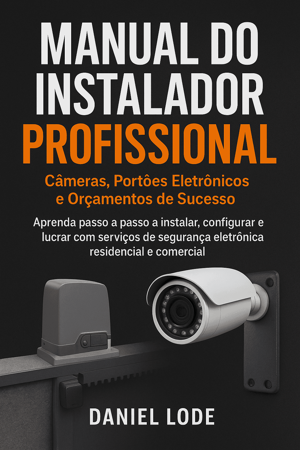 Manual do Instalador Profissional - Câmeras e Portões Eletrônicos + 4 Bônus