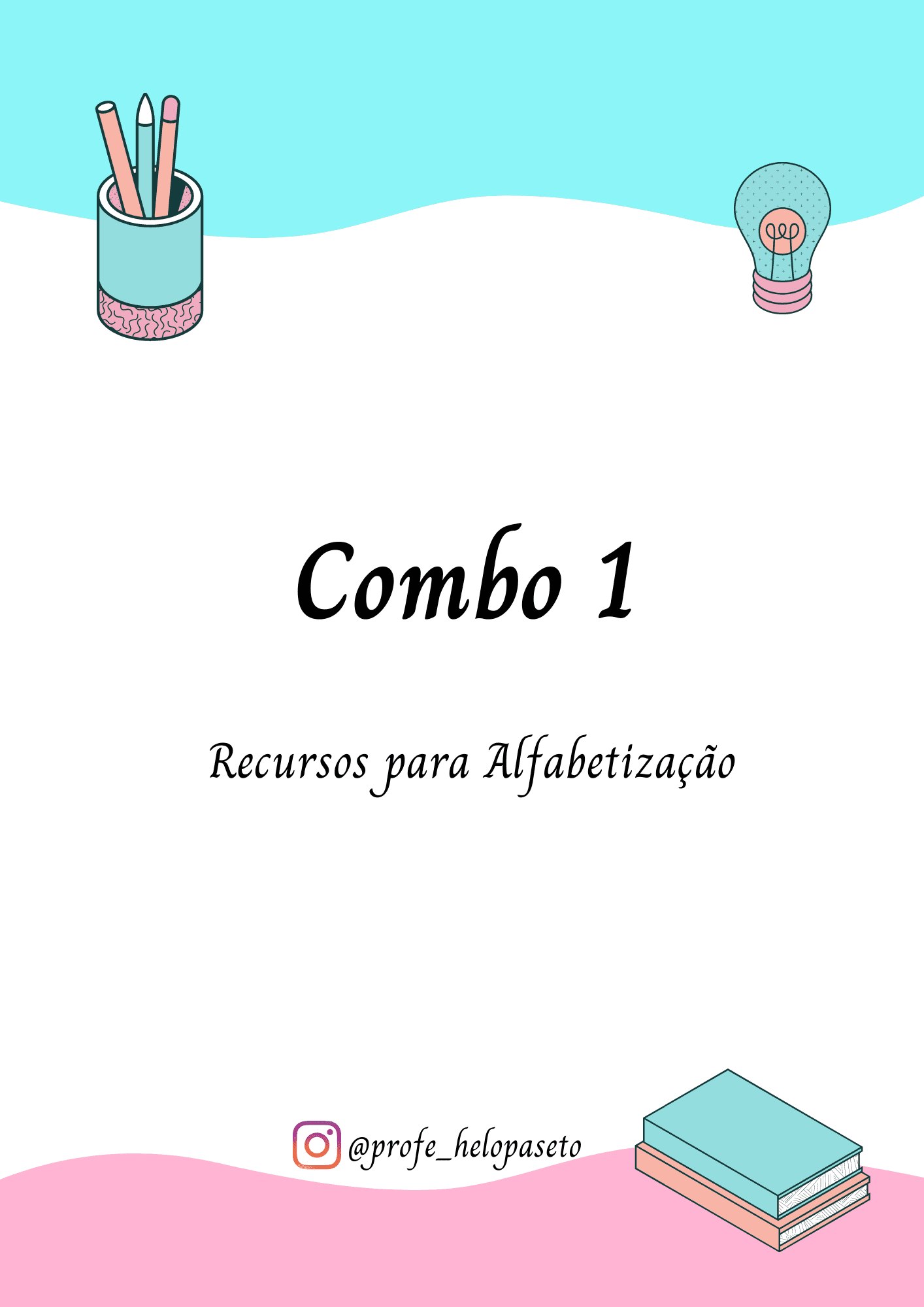 Combo 1 - Recursos para alfabetização