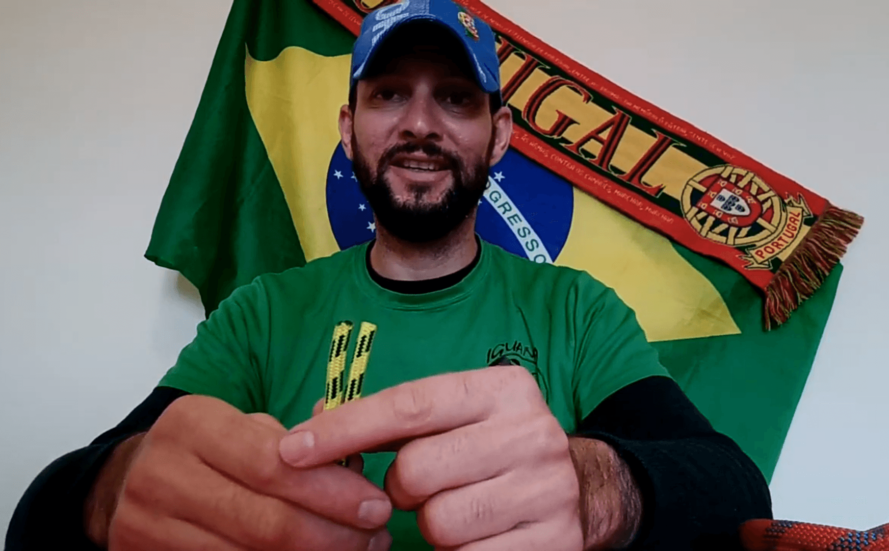 Treinamento cabos voltas e nós