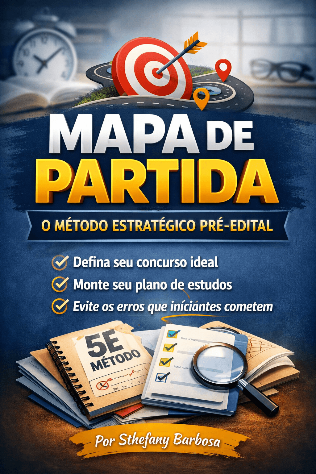 O MÉTODO ESTRATÉGICO PRÉ-EDITAL - MAPA DE PARTIDA