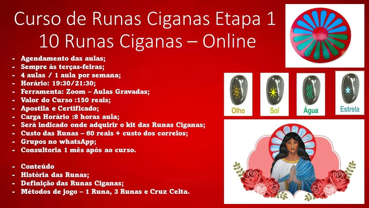 Curso de Runas Ciganas - Etapa I