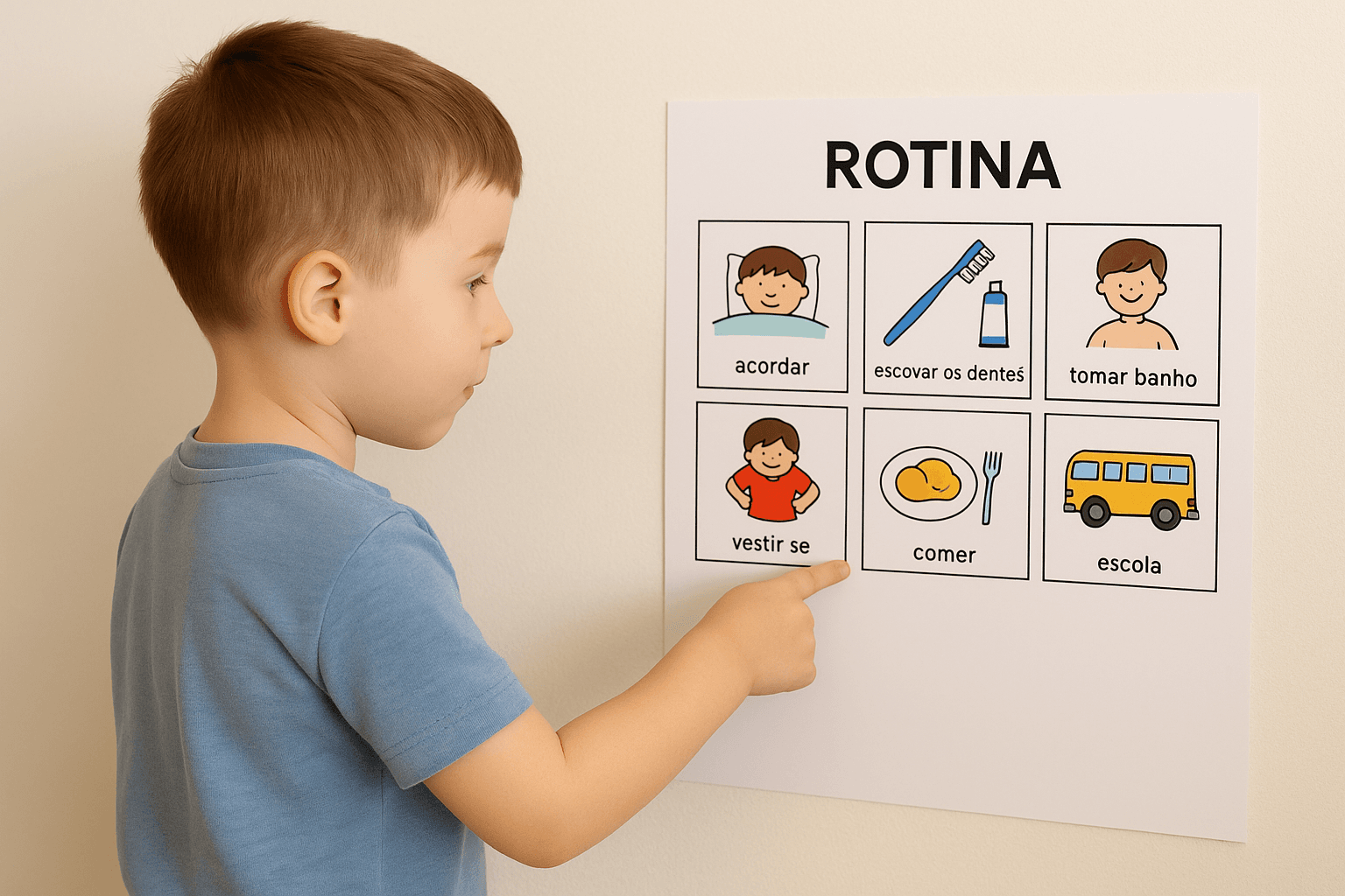 Rotina para Crianças - Autismo, TDAH +
