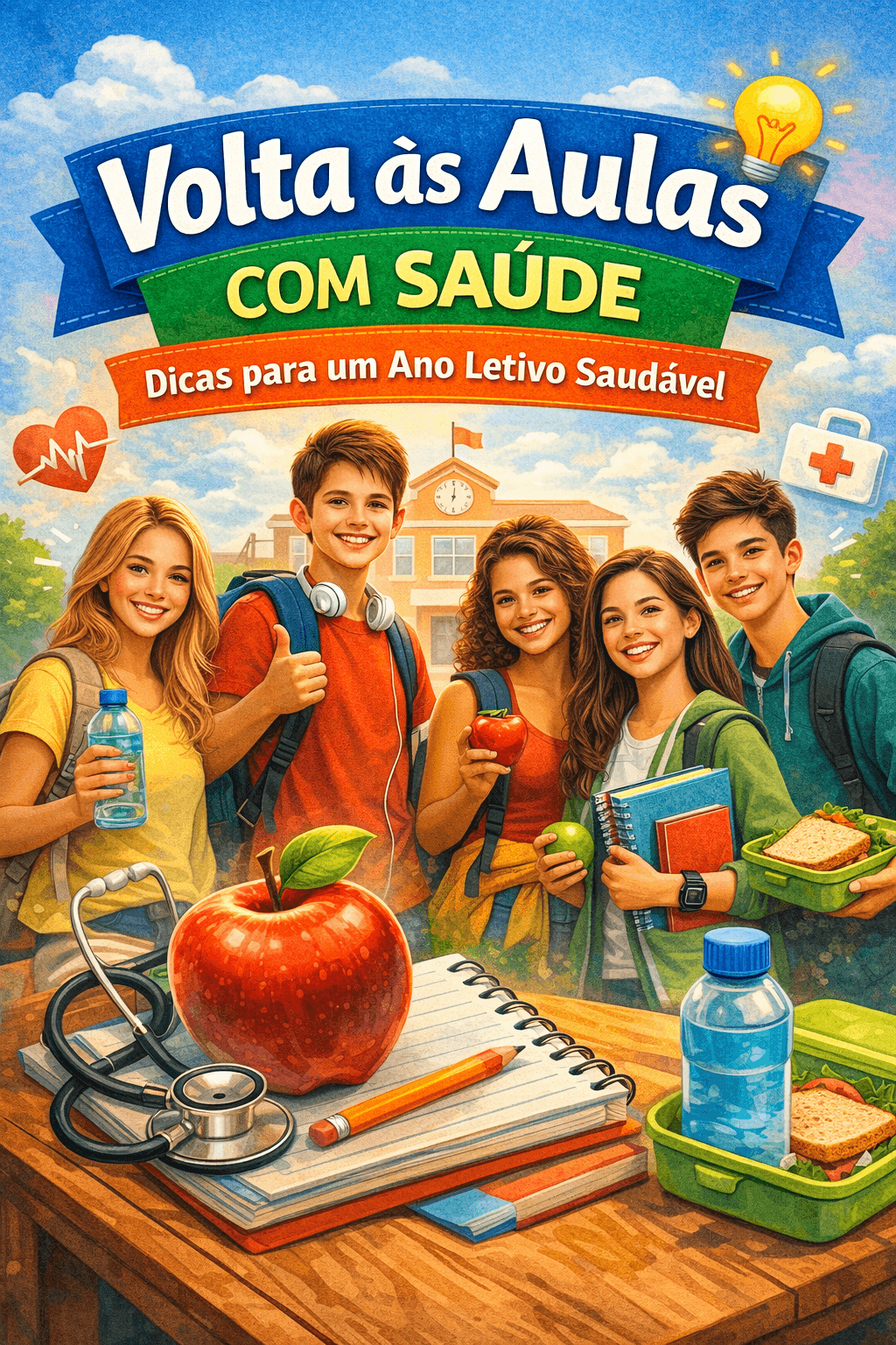 Volta às Aulas com Saúde: Guia Teen