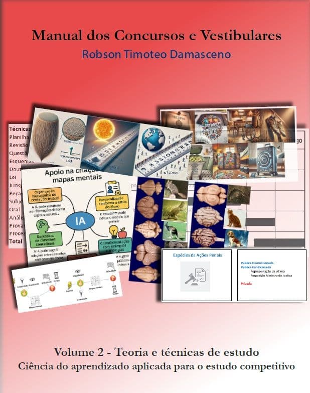 Manual dos Concursos e Vestibulares - Volume 2