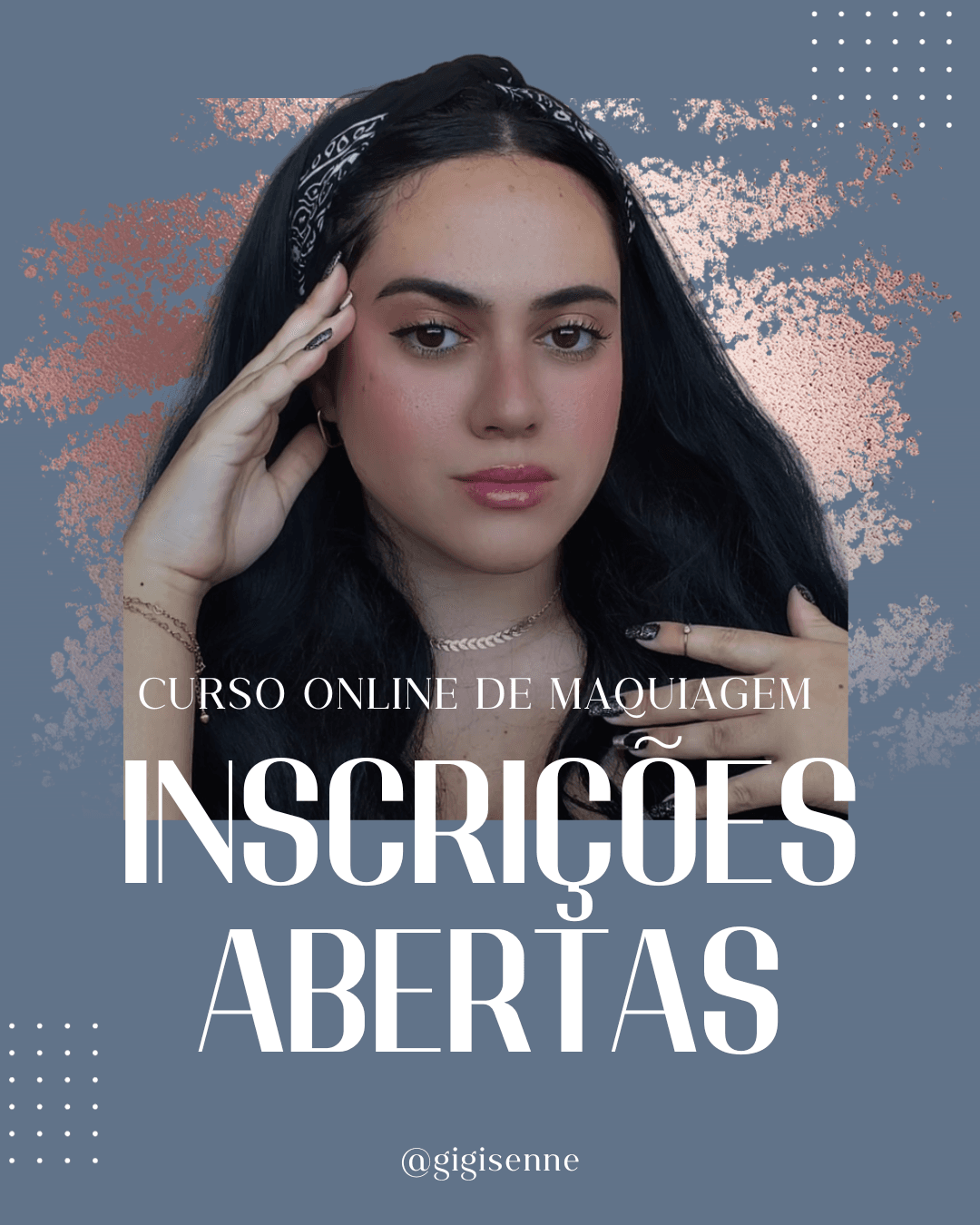 Curso online ao vivo de auto maquiagem - Intensivão da make