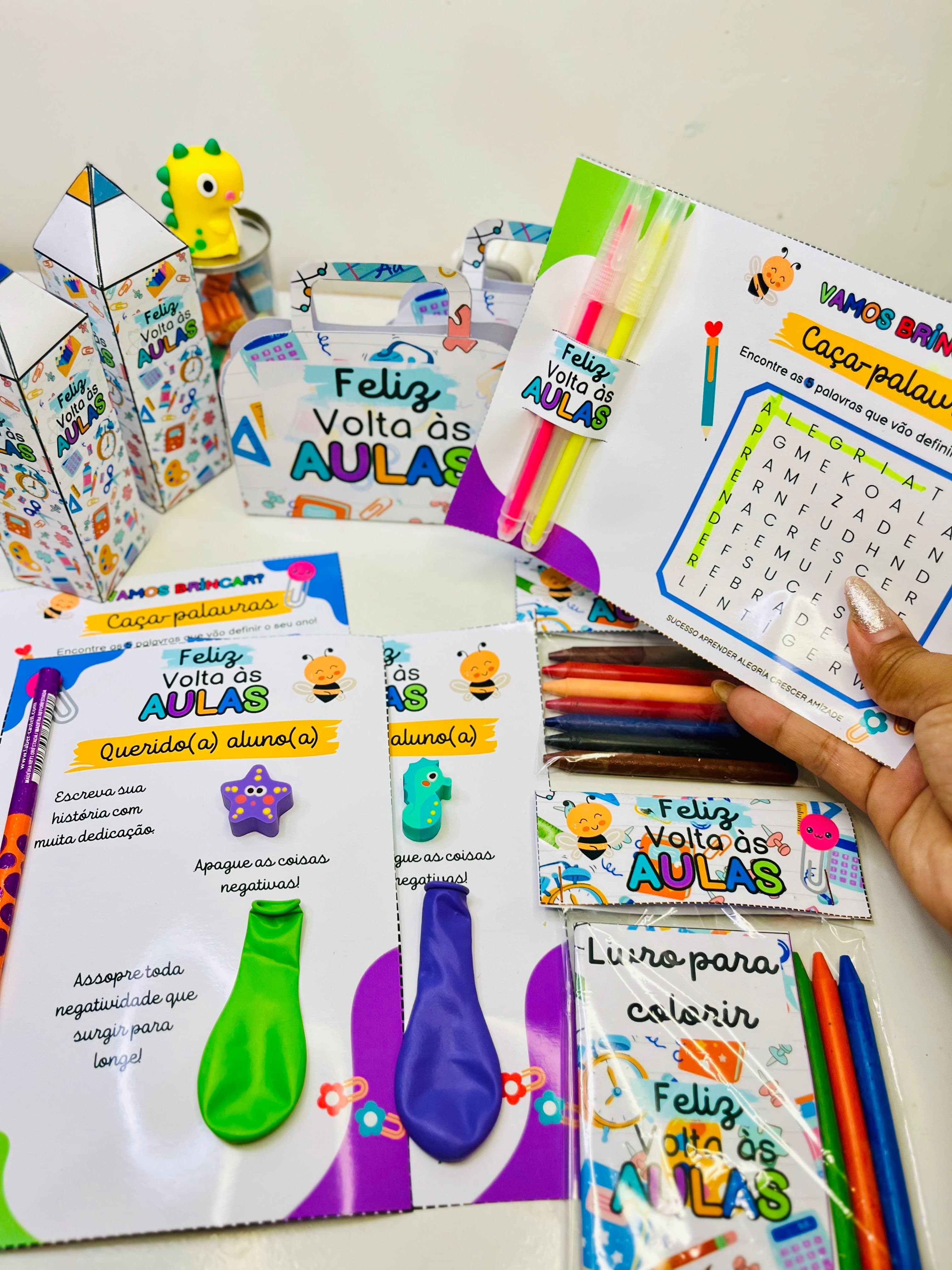 LEMBRANCINHA VOLTA ÀS AULAS- CAÇA PALAVRAS