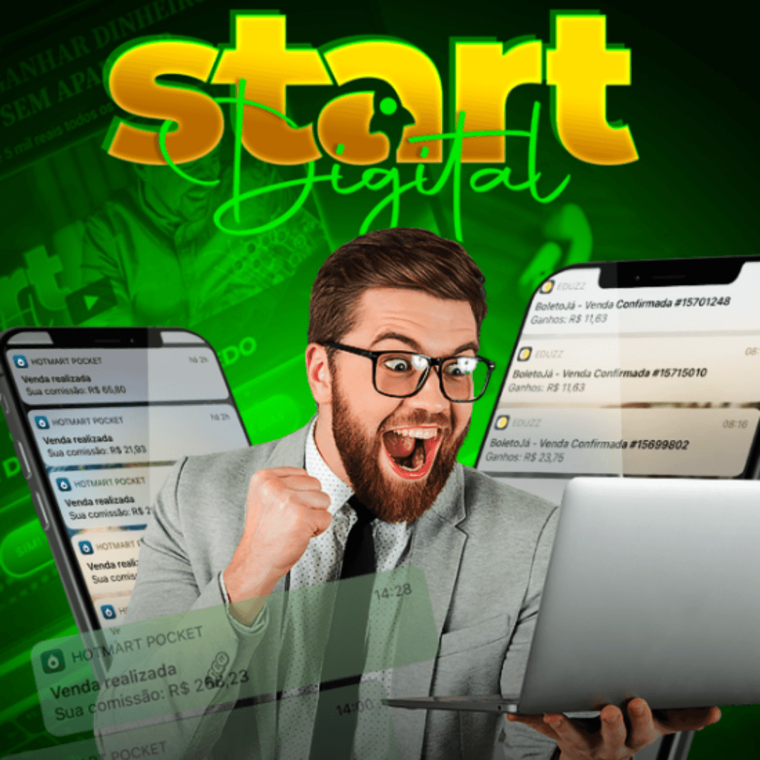 PLR COMPLETO EM VÍDEO AULAS CURSO START DIGITAL + PÁGINA DE VENDAS + 5 BÔNUS