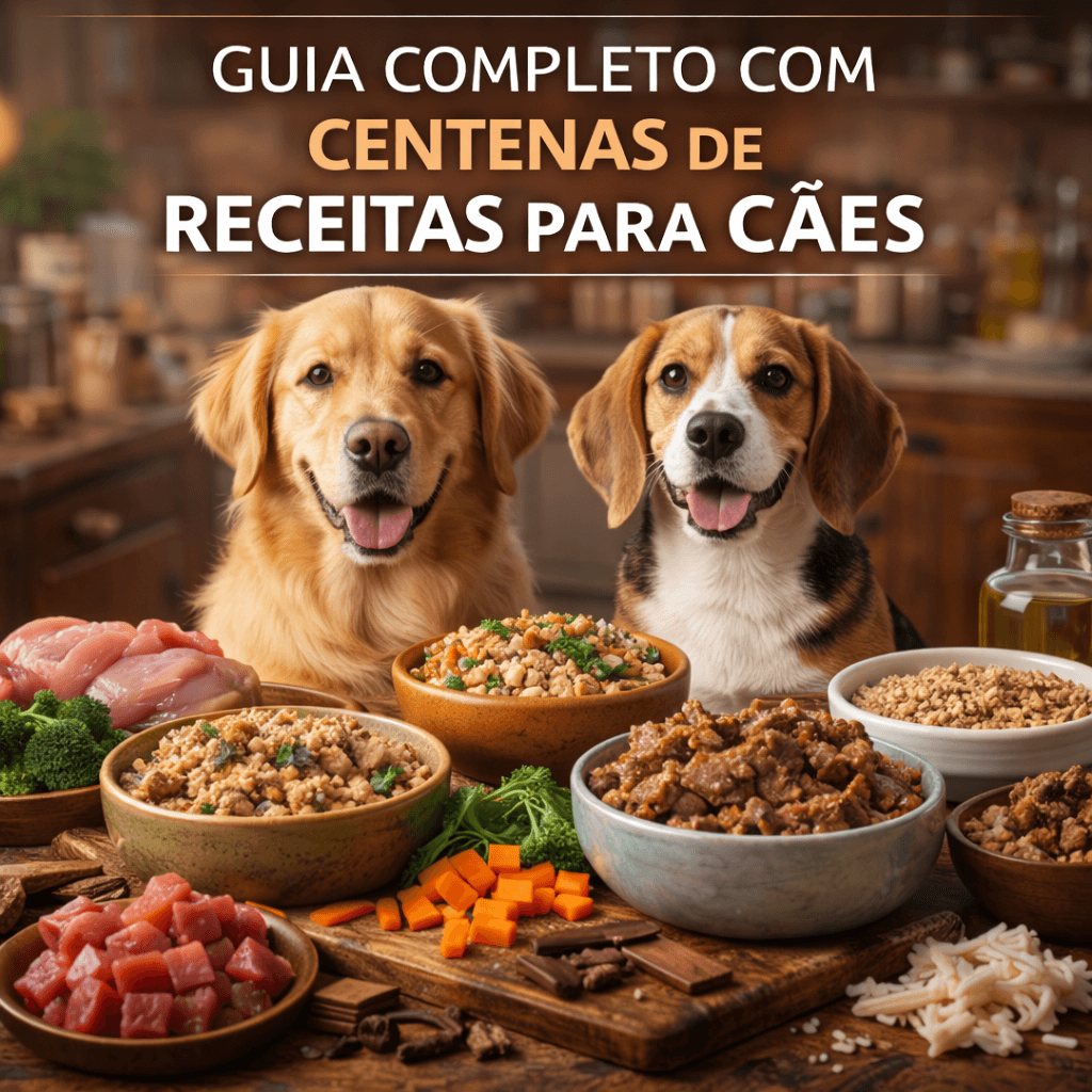 Guia Completo Com Centenas De Receitas Para Cães