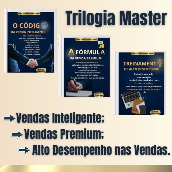 TRILOGIA MASTER - O CAMPEÃO DE VENDAS