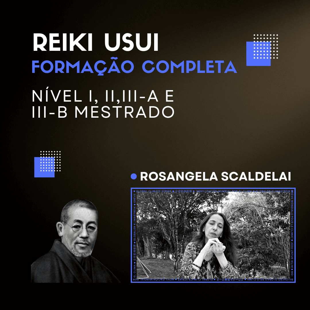 Formação Completa em Reiki Usui (Nível I, II,III-A e III-B Mestrado)