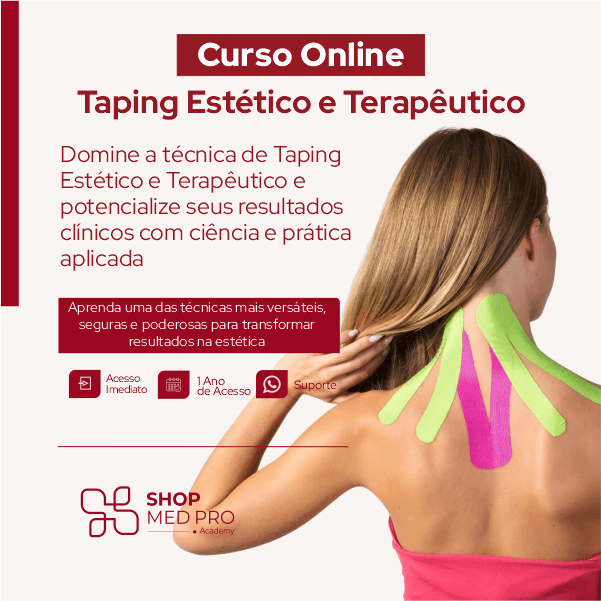 Curso Online de Taping Estético e Terapêutico