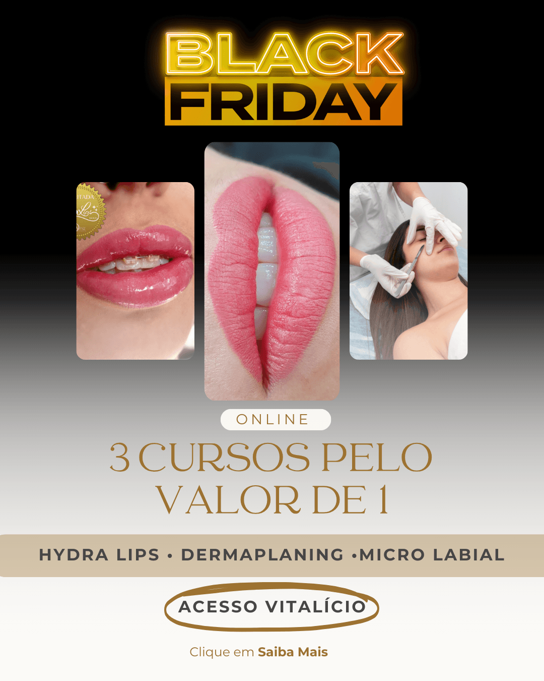 Curso Micro Labial + Hydra Lips + Dermaplaning