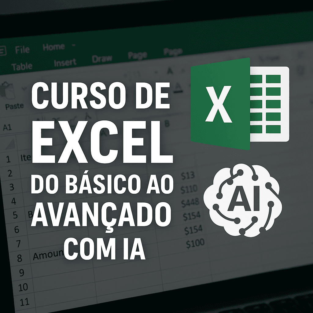 Curso de Excel - do Básico ao Avançado com IA