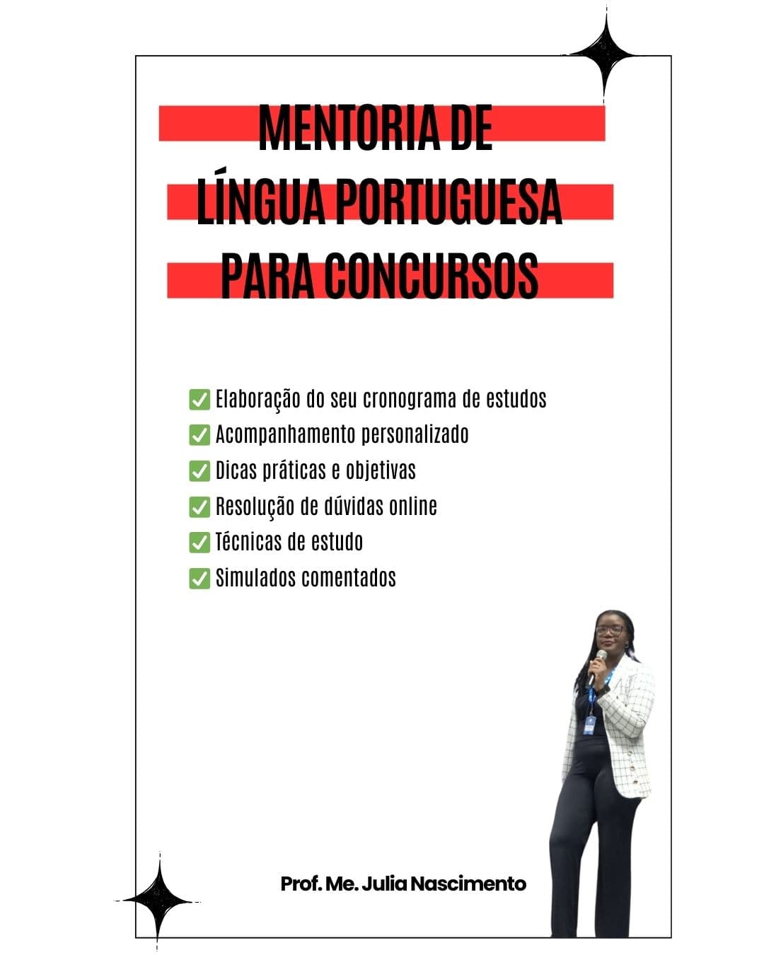 Mentoria de Língua Portuguesa para Concursos