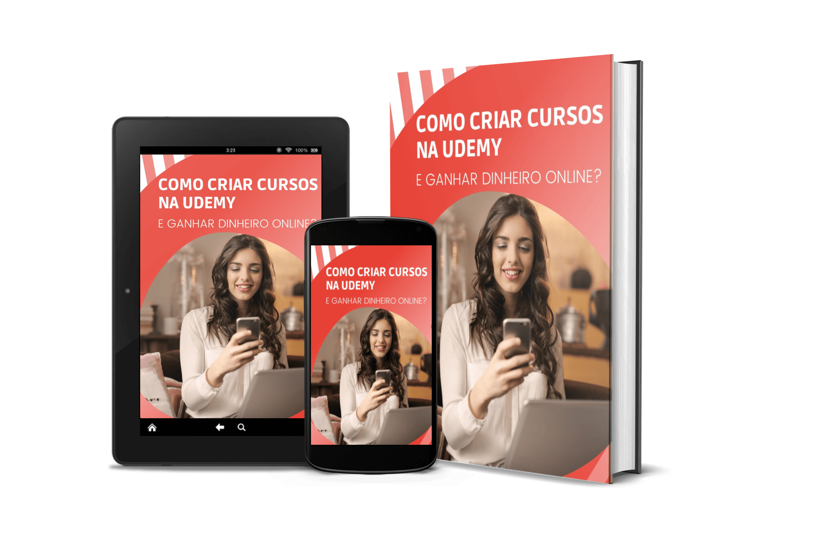 E-BOOK - COMO CRIAR CURSOS NA UDEMY - E GANHAR DINHEIRO ONLINE