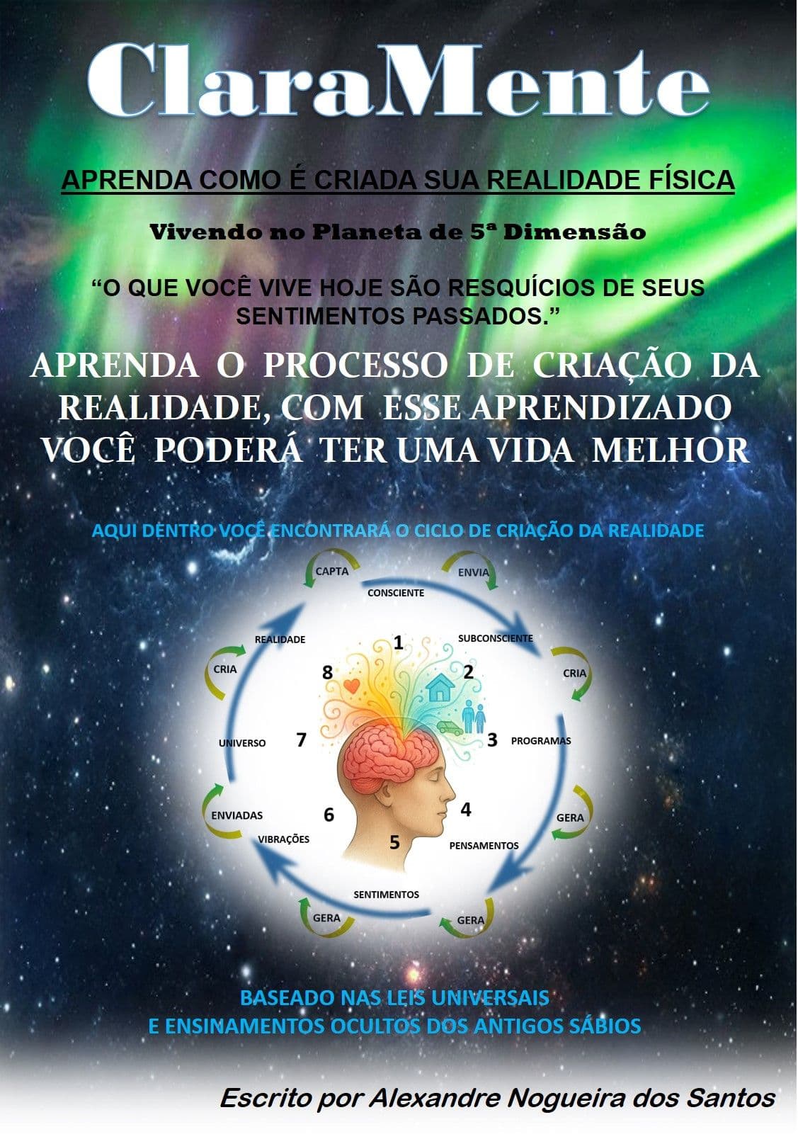 ClaraMente - APRENDA COMO É CRIADA SUA REALIDADE FÍSICA - Vivendo no Planeta de 5ª Dimensão