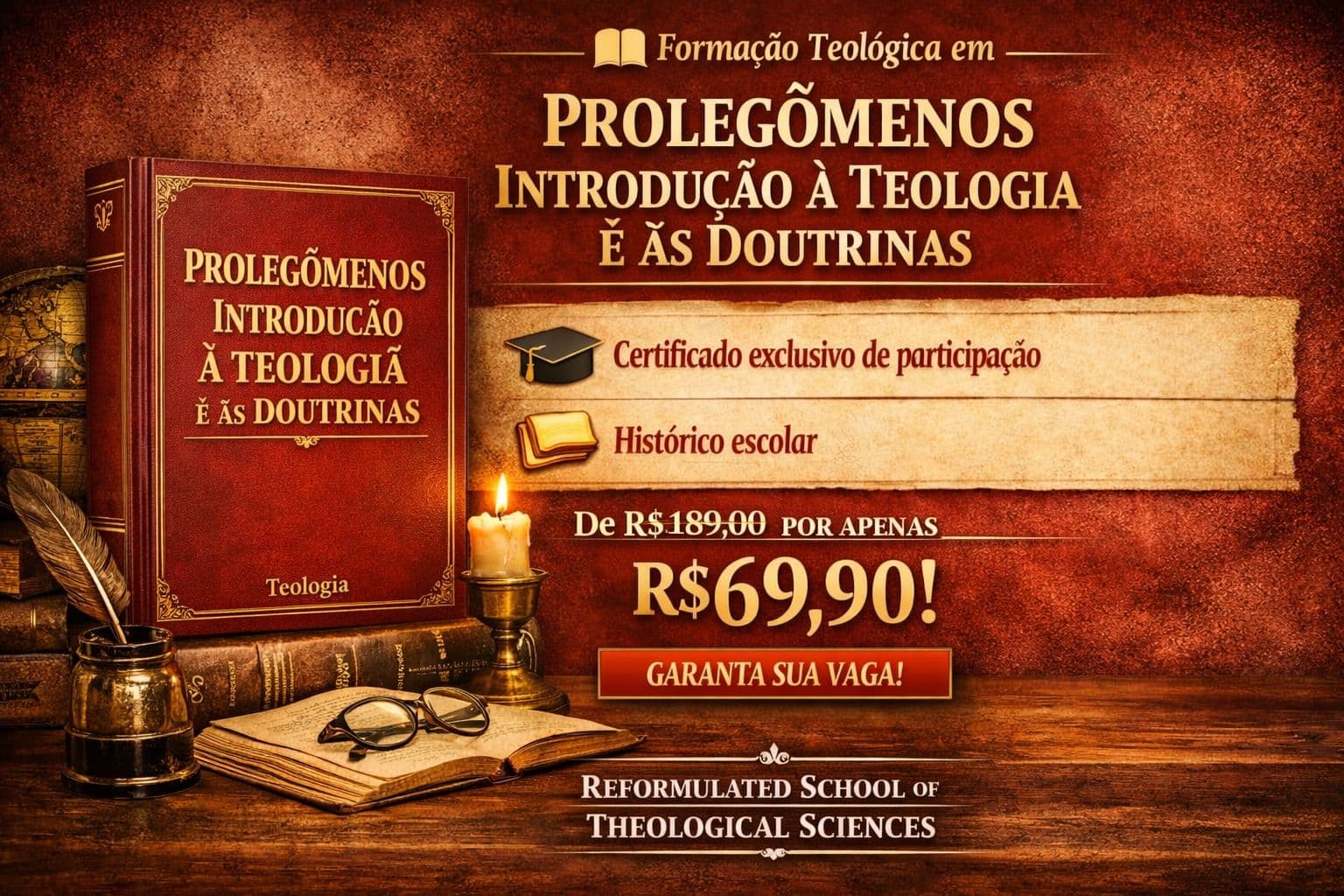 FORMAÇÃO TEOLOGICA EM PROLEGÔMENOS INTRODUÇÃO À TEOLOGIA E ÁS DOUTRINAS