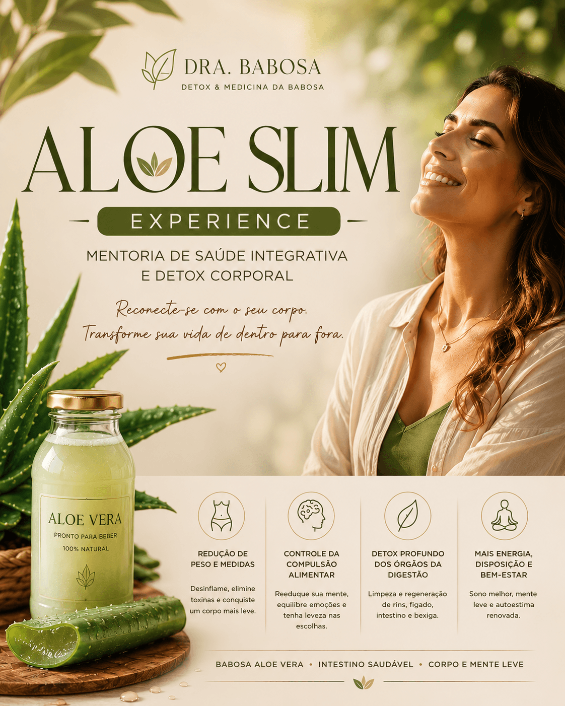 ALOE SLIM EXPERIENCE - Mentoria Integrativa de Detox e Transformação Corporal