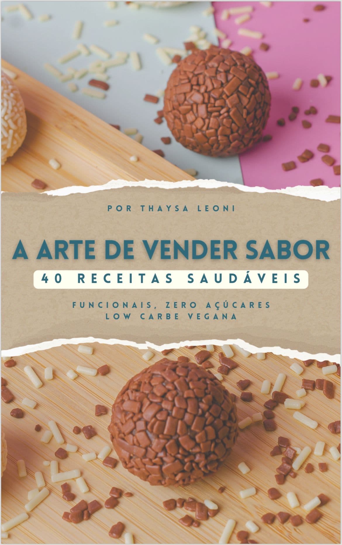 A arte de vender sabor- 40 receitas saudáveis