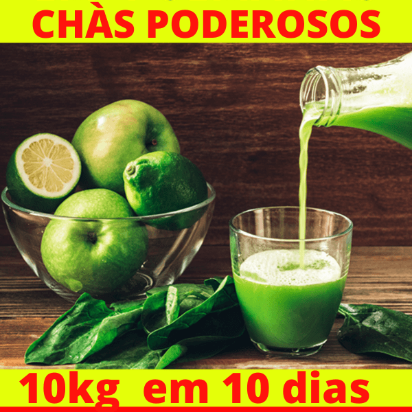 CHÀS PODEROSOS EMAGRECEDORES