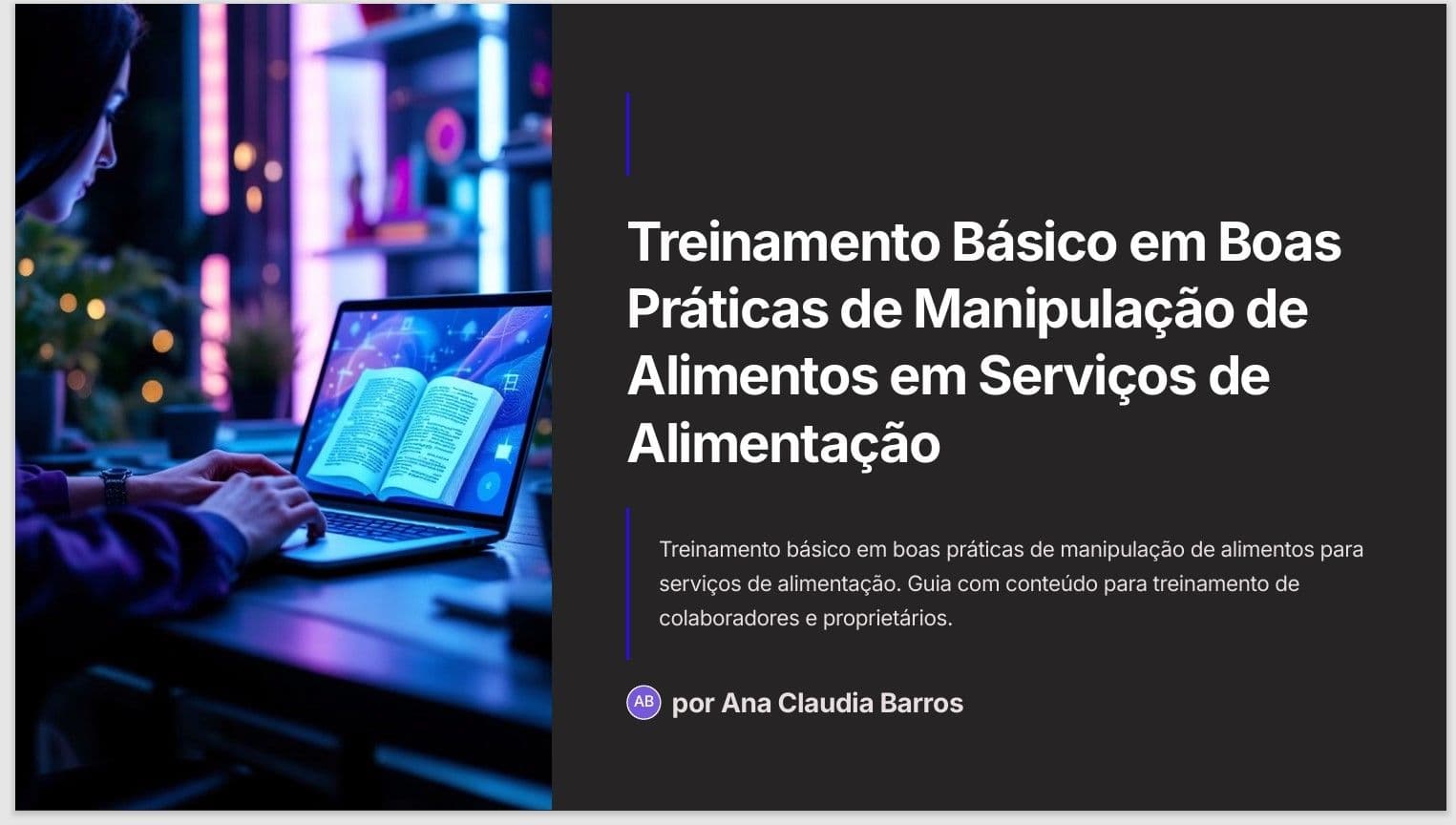 Treinamento Básico em Boas Práticas de Manipulação de Alimentos