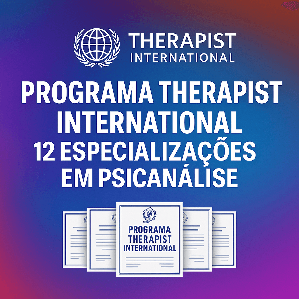🎓ULTIMA VAGA 🎓 PROGRAMA INTERNACIONAL DE ESPECIALIZAÇÃO EM PSICANÁLISE + Acesso vitalício +12 Certificações Especialização + Título de Psicanalista Especialista +Atendimento Exclusivo +Única Especi