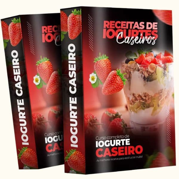 Curso Receitas de Iogurte Caseiro em Vídeo
