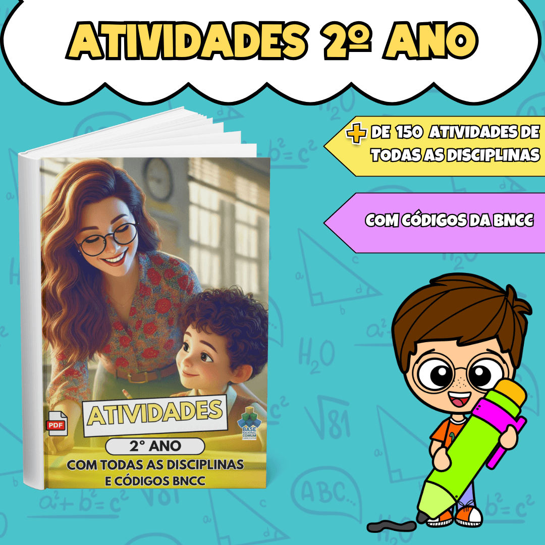 Combos de Atividades do 2° Ano INICIAIS 🚀 EDUCA ARTE