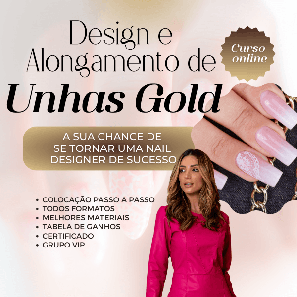 Curso Alongamentos de Unhas Gold