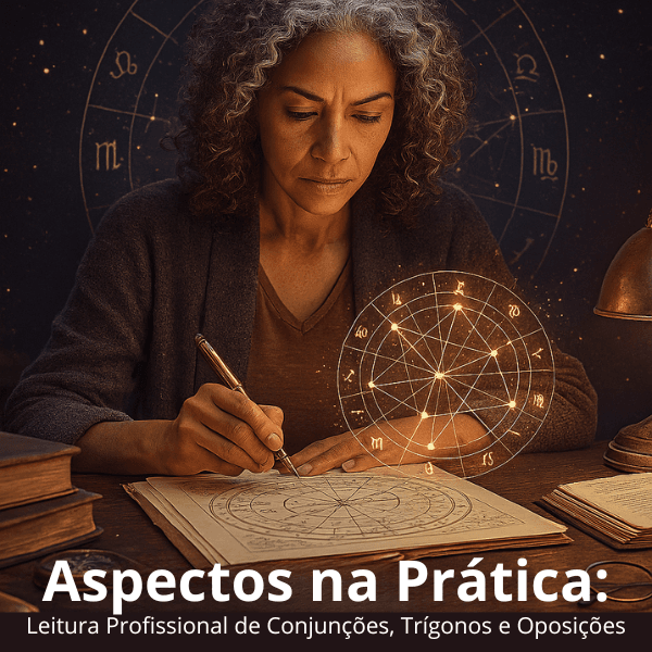 Manual de Aspectos na Prática: Leitura Profissional de Conjunções, Trígonos e Oposições