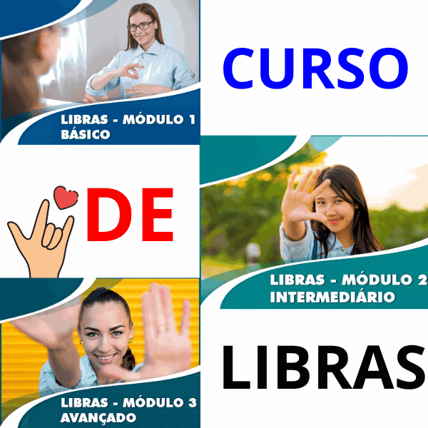CURSO DE LIBRAS DO BÁSICO AO AVANÇADO