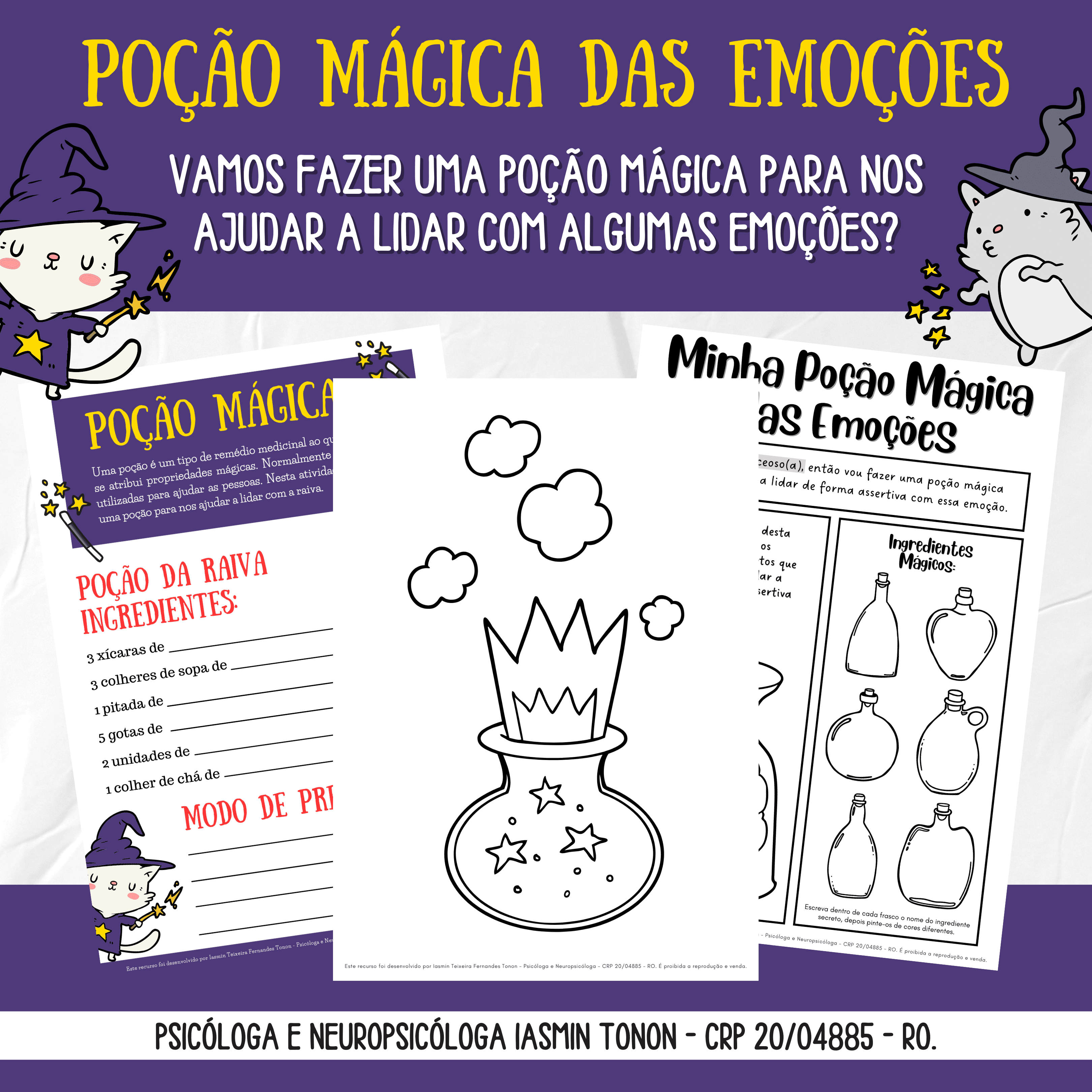 Poção Mágica das Emoções - Recurso Digital (PDF)