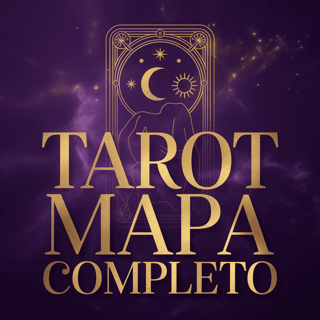 Mapa Completo do Tarot e Arcanos