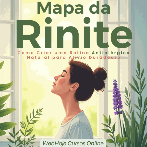 Mapa da Rinite – Como Criar uma Rotina Antialérgica Natural para Alívio Duradouro