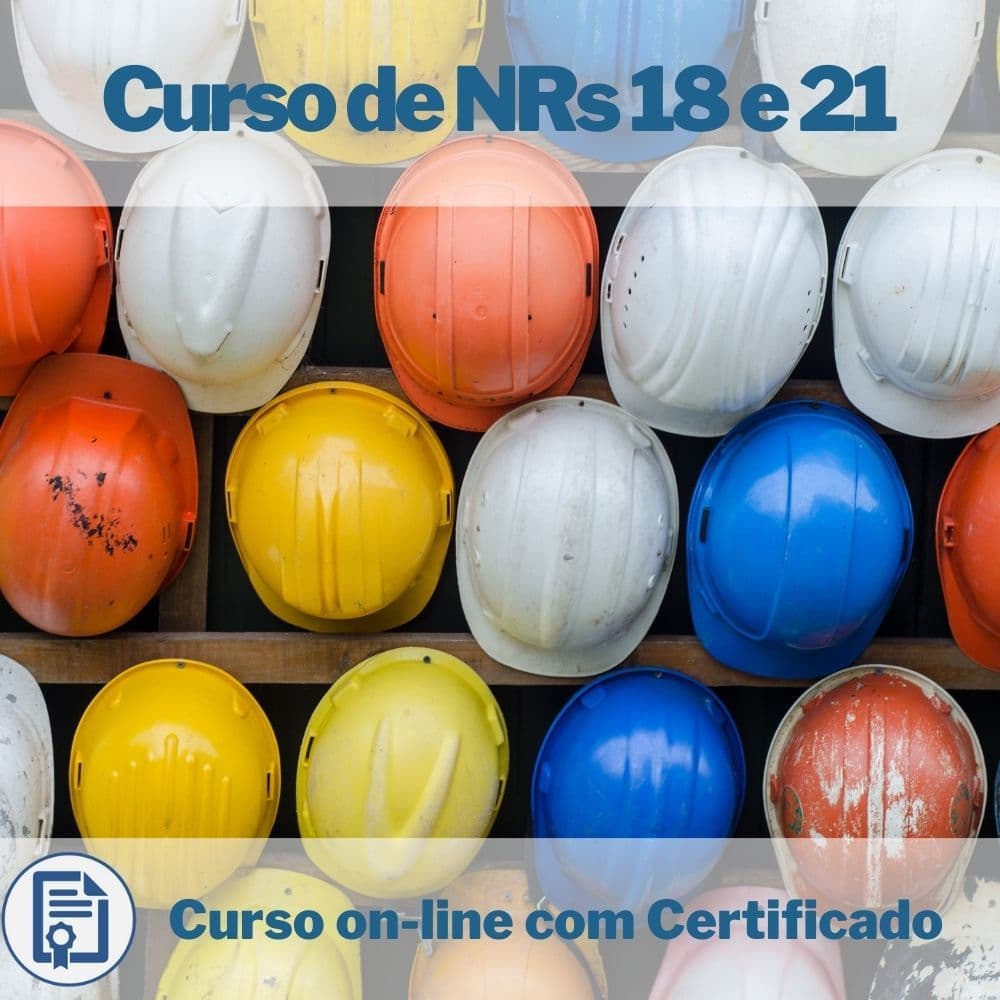 Curso Online em videoaula de NRs 18 e 21
