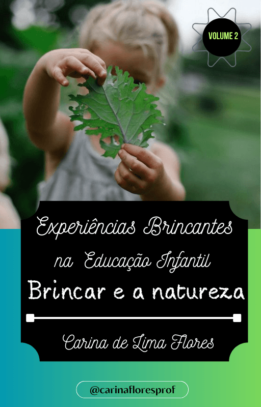 PLANOS DE AULA EDUCAÇÃO INFANTIL- E-book Experiências Brincantes: Volume 2 -Brincar e a natureza
